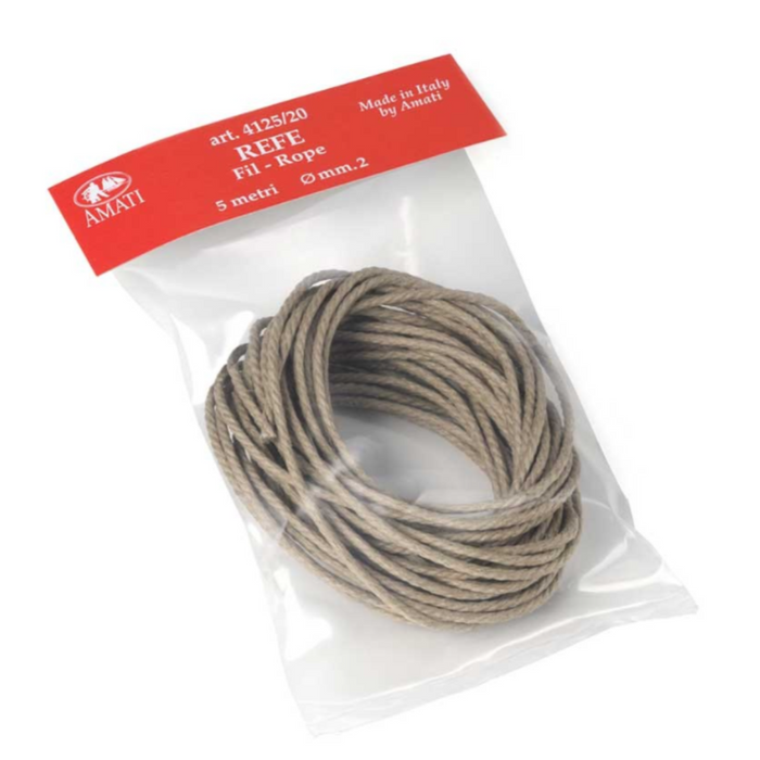 Photo of Amati B4125,20 2mm 5m modeling rope  4. Tags for Online Shop