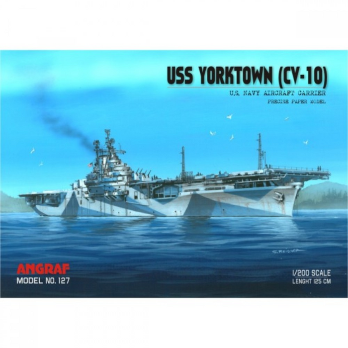 USS Yorktown (CV-10) 1:200 Angraf