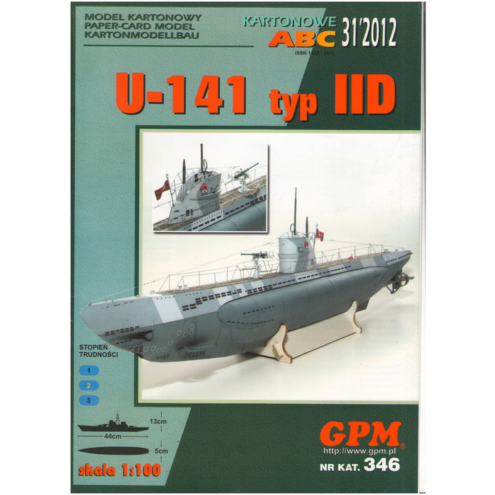 U-141 typ IID 1:100 GPM