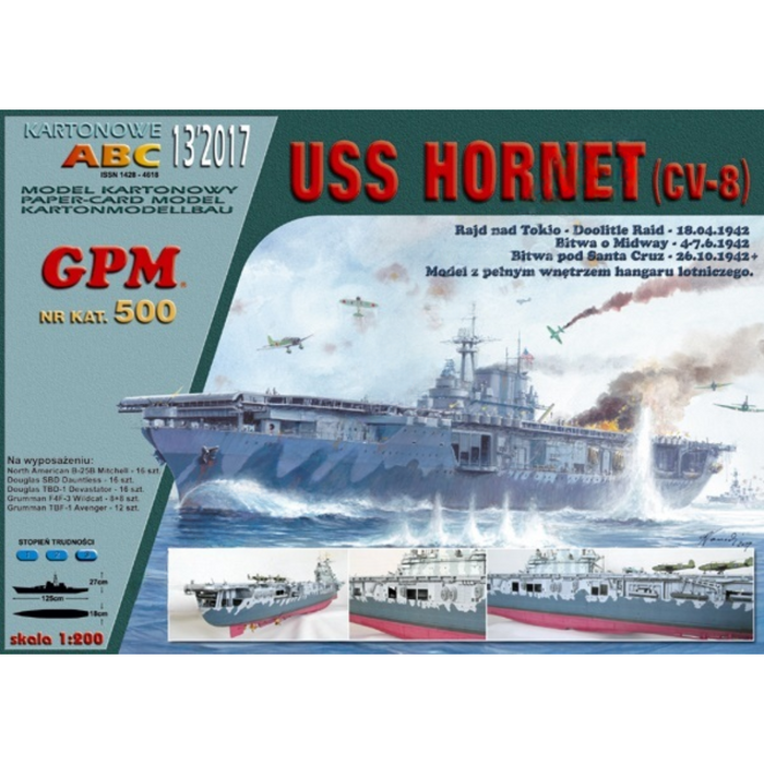 USS Hornet (CV-8) 1:200 GPM