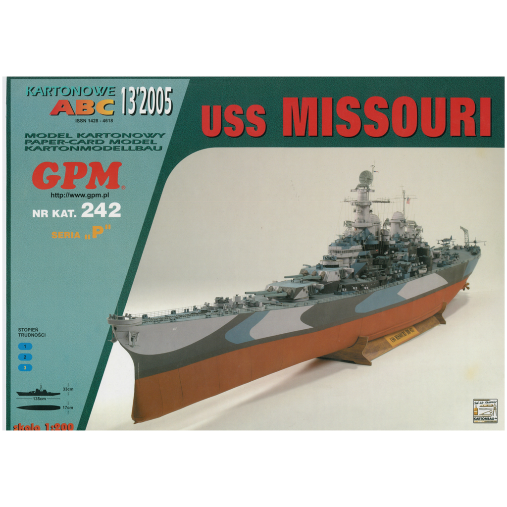 USS Missouri 1:200 GPM