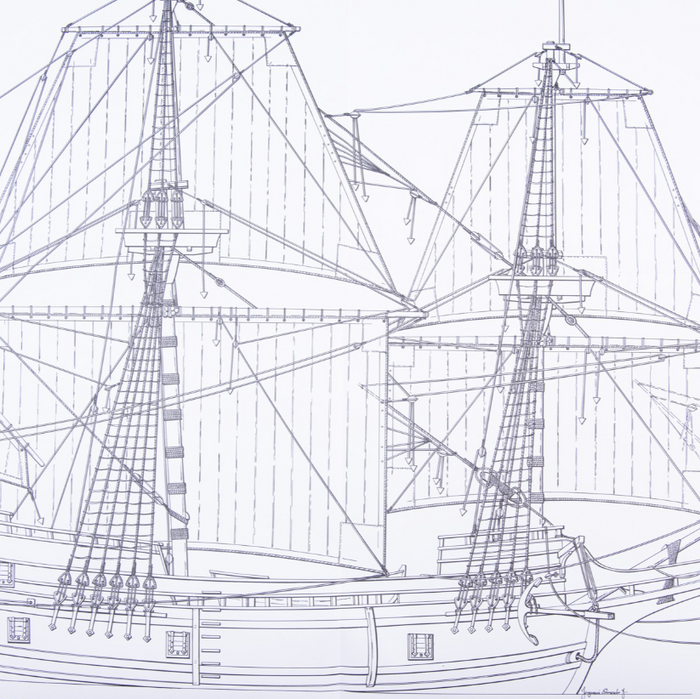 Model Plans Mayflower Amati (B1013)