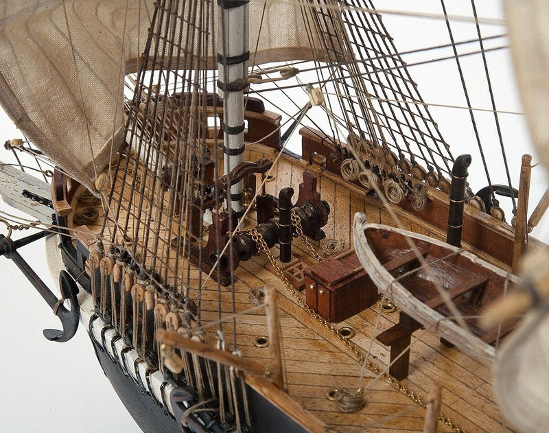 Image of the Occre HMS Terror 1:75 Scale Model Kit (12004), showcasing the detailed and historically accurate replica of the famous 19th-century exploration ship.