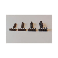 Image of Seahorse's 24pcs 5mm 3D Printed Deadeye Blocks, showcasing their precise craftsmanship and suitability for detailed scale model ship rigging.