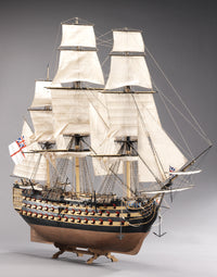 Image of the Shipyard HMS Victory 1:96 Scale Model, showcasing the detailed craftsmanship and historical design of the iconic British warship, perfect for model ship enthusiasts and collectors.