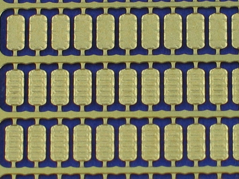 Photo of ABER (RE-700-08) US Navy Doors 1:700 scale, high-quality photo-etched brass detailing set for ship models.