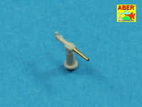 Photo of Mikasa (1905) Armament 1:200 Scale Model Set – ABER RE-200 L07, including brass and metal gun barrels for enhanced realism.