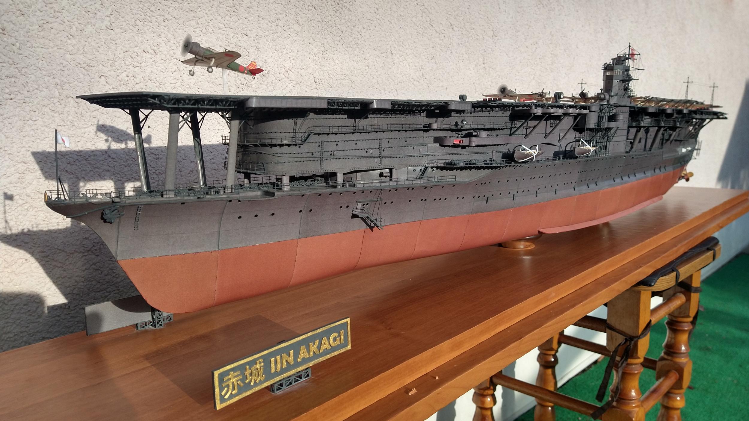 IJN Akagi 1:200 Angraf