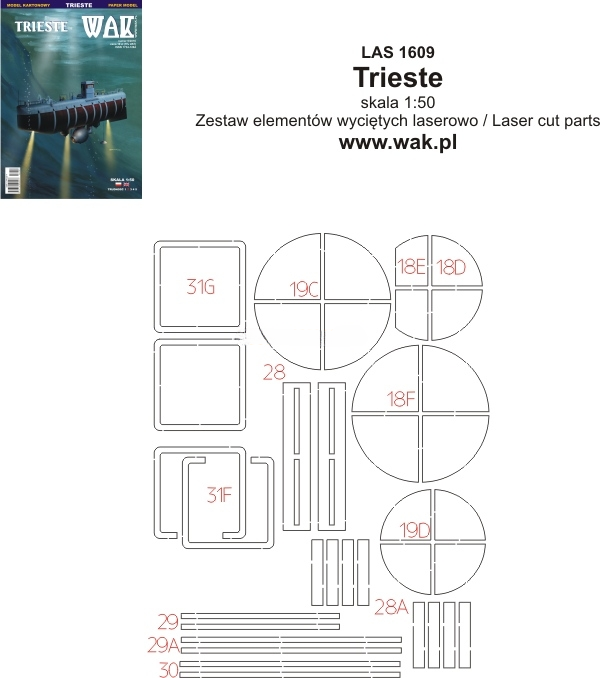 TRIESTE 1:50 WAK