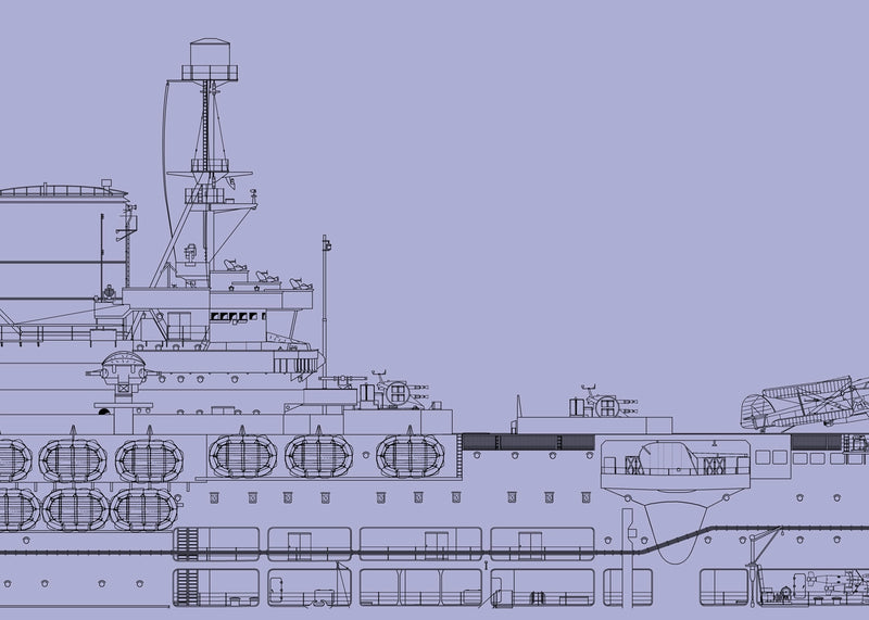 Littorio 1941 Construction Plans