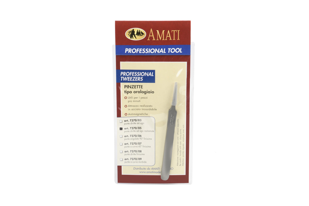 Sharp Tapered Point Tweezers Amati (B7370,05)