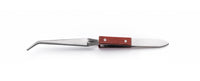 Photo of Amati Cross Lock Bent Nose Tweezers (B7371,17) - Precision Hobby Tool