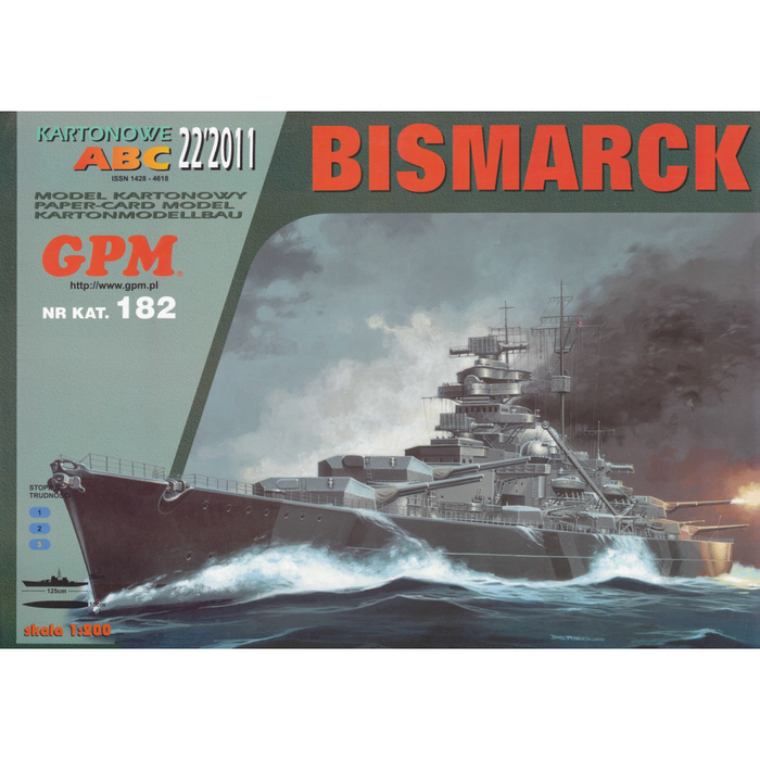 GPM Bismarck + Lasergeschnittener Rahmen