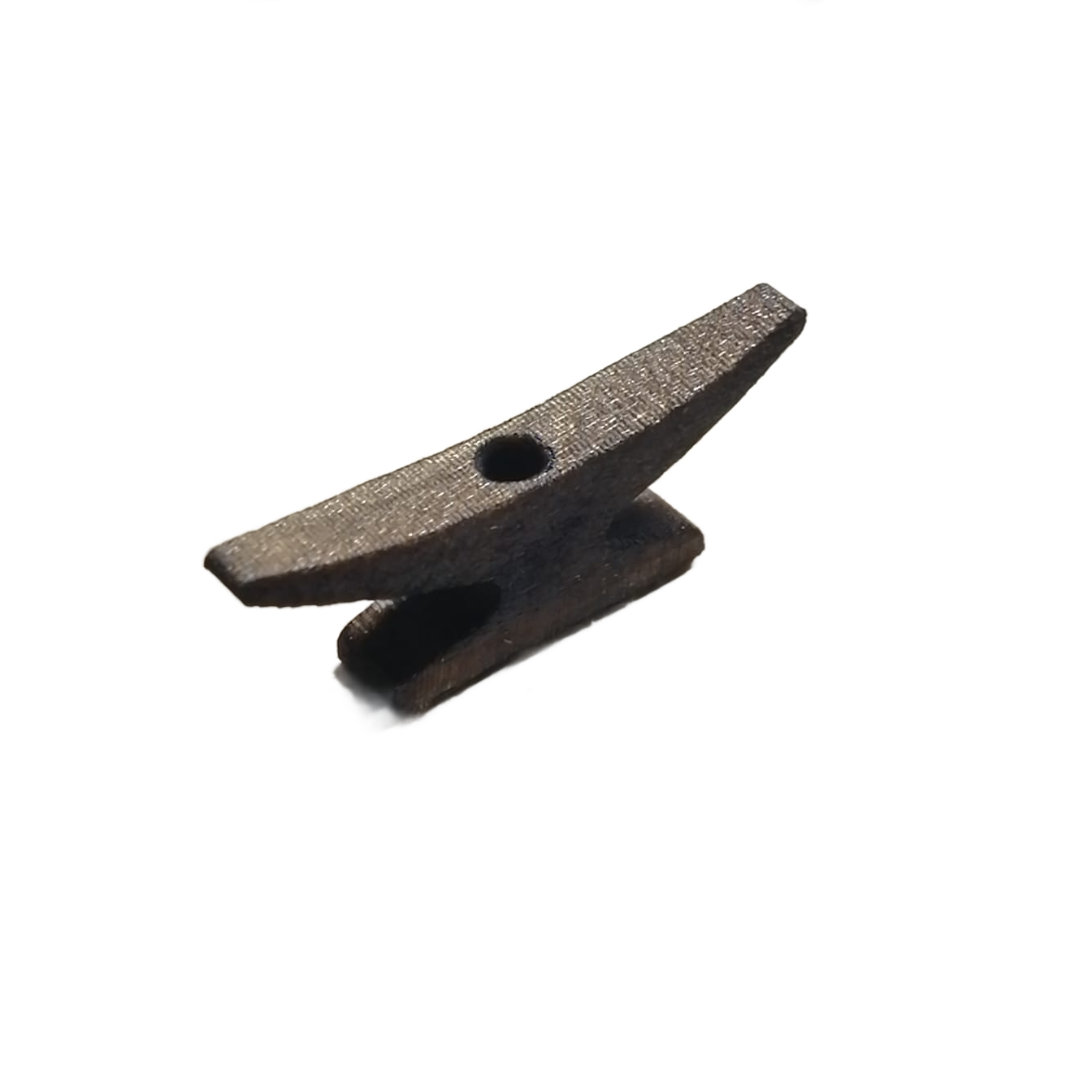 Photo of Wooden Scale Cleats for model ships in sizes 6mm to 15mm