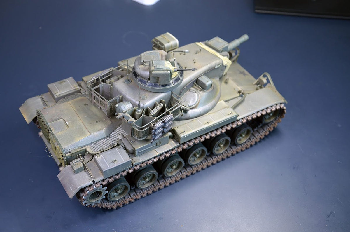 M60A2 Patton Tank Model 1:25 - Angraf Detailed Kit