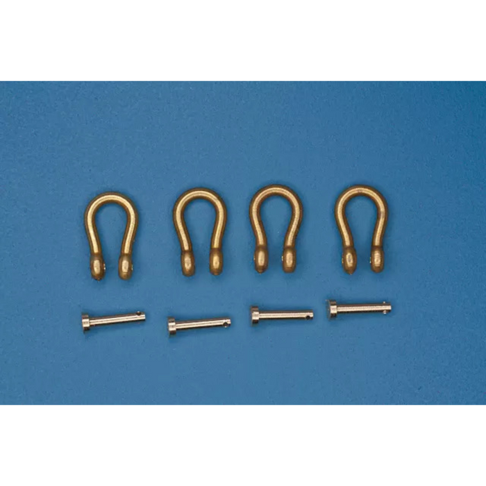 Photo of RB Model 10374A Brass Shackle for 1:35 scale models (Pack of 4)