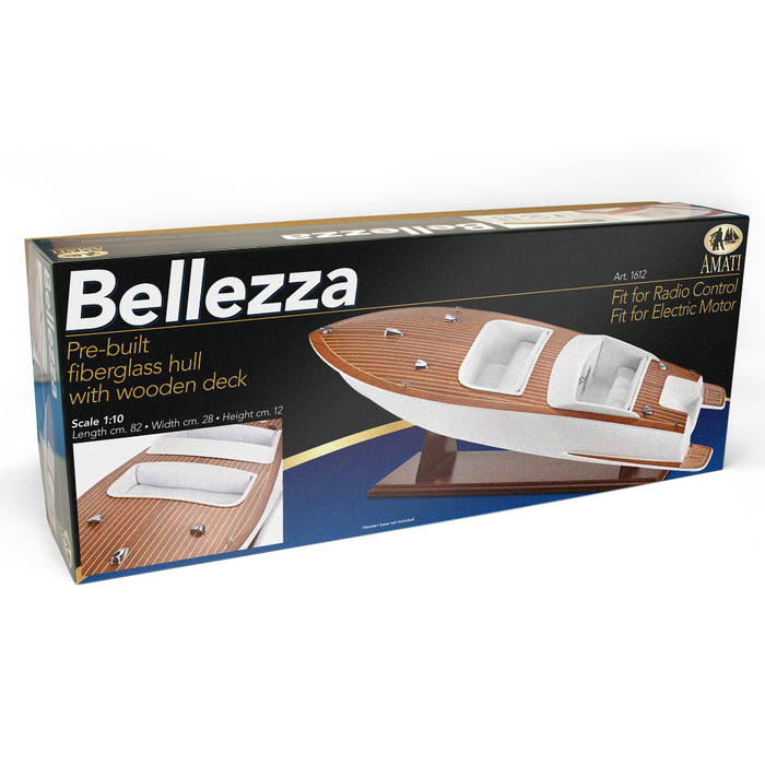 Photo of Amati B1612 Bellezza Motorboat Model Kit 1:10 Scale