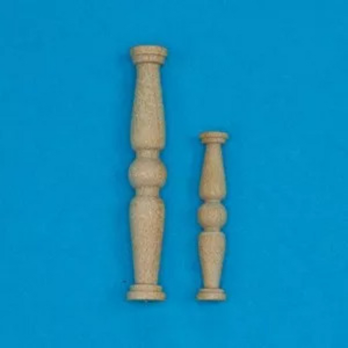 Photo of RB Model 09525 25mm Wooden Stanchions Pack of 10 for model ship detailing
