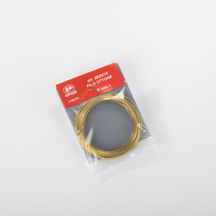 Brass Wire 1mm 5m Amati (B2820,10)