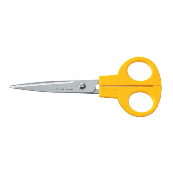 Photo of Classic Scissors OLFA (OLF/SCS3) with stainless steel serrated blades, designed for precise cutting of paper, fabric, and more.