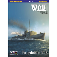 Torpedoboot T13 1:200 WAK