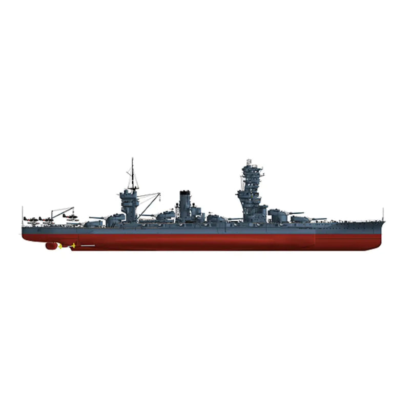 Detailed plans for IJN Fuso Battleship 1944, premium personalized model blueprints for exhibition-scale ship models