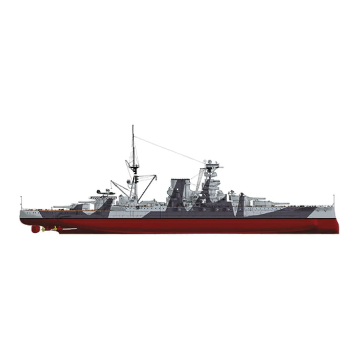 Detailed plans for the British Queen Elizabeth-class battleship HMS Barham in 1941, premium edition for model building.