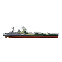 Highly detailed custom model plans of HMS Nelson (1943) by Black Dragon.