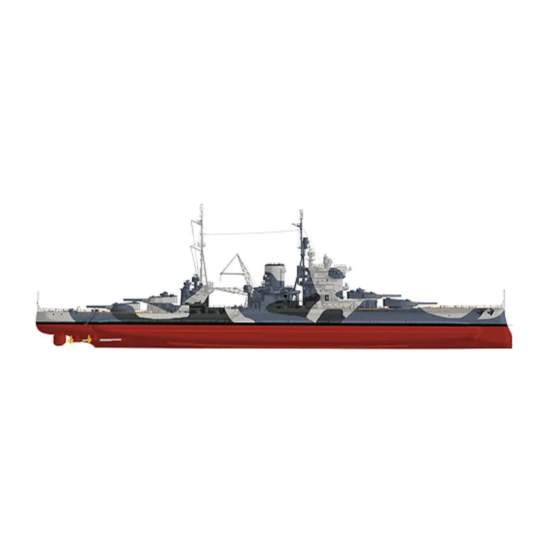 HMS Queen Elizabeth 1943 model ship plans in various scales, ultra-detailed and personalized by Black Dragon.