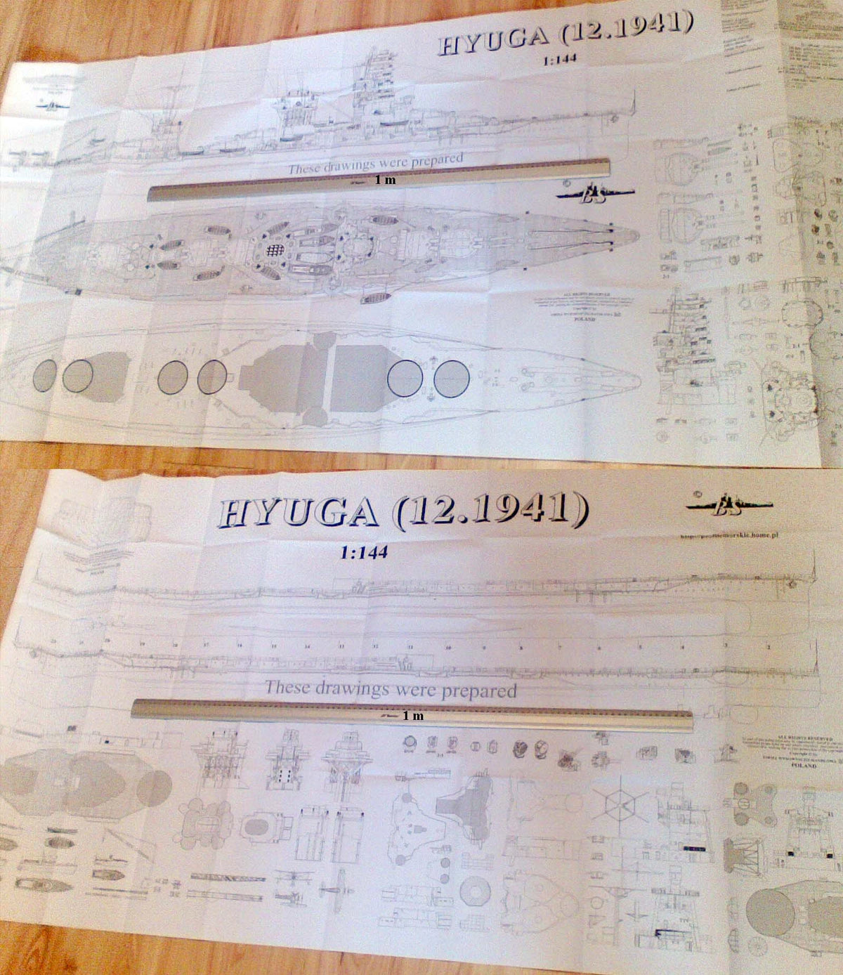 Littorio 1941 Construction Plans