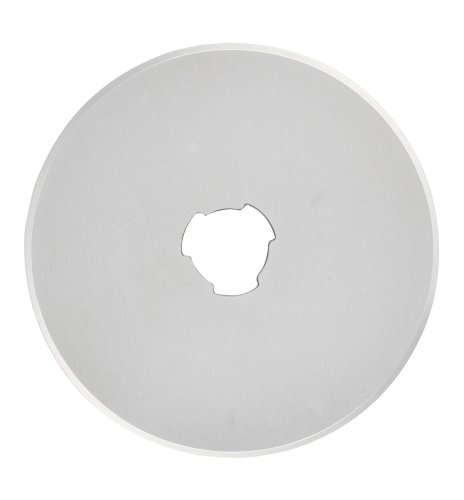 Photo of OLFA 45mm rotary cutter blade, sharp tungsten steel replacement blades for fabric, paper, and leather cutting.