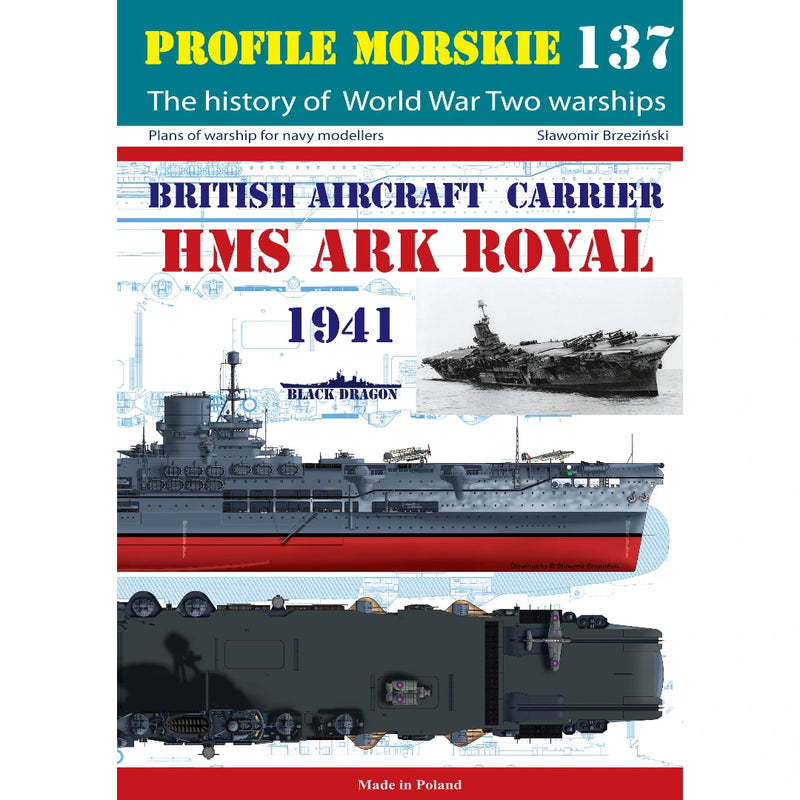 Photo of Profile Morskie 137 – British Aircraft Carrier HMS Ark Royal by Black Dragon Publishing