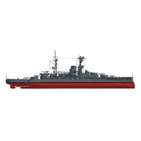 Detailed model plans for HMS Royal Oak, British Revenge-class battleship, 1939, by Black Dragon, available in multiple scales.