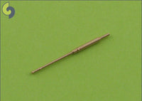 Photo of Master Model 1/350 scale 10.5cm (4.1in) SKC/33 brass barrels, 16-piece set for German warship models.