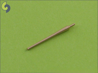 Photo of Master SM-350-007 12.7cm/40 (5in) Type 89 brass barrels for 1:350 scale IJN ship models.