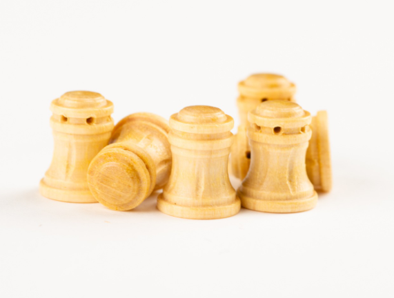 Photo of Amati's B4116,01 10mm Wooden Capstan Type E, showcasing the finely detailed and authentic design perfect for adding precision and elegance to model ship projects.