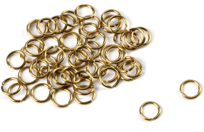 Photo of Amati B4000,05 Brass Split Rings 5mm 20pcs - Model Making Accessories