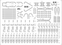 Photo of HMS Queen Elizabeth 1:200 scale card model kit by Answer/Angraf