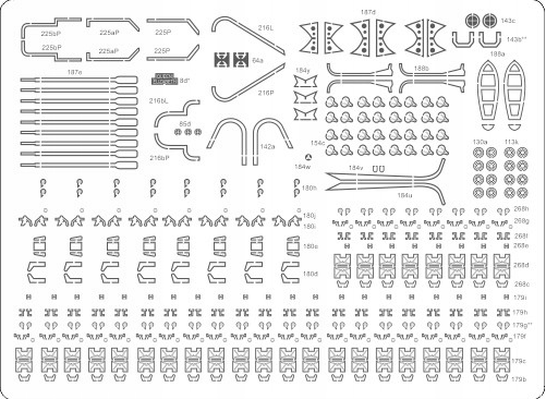 Photo of HMS Queen Elizabeth 1:200 scale card model kit by Answer/Angraf