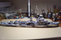 Detailed USS Gendreau 1:250 Scale Model Kit by Answer Publishing