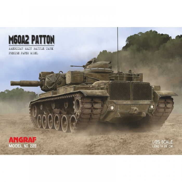 M60A2 Patton Tank Model 1:25 - Angraf Detailed Kit