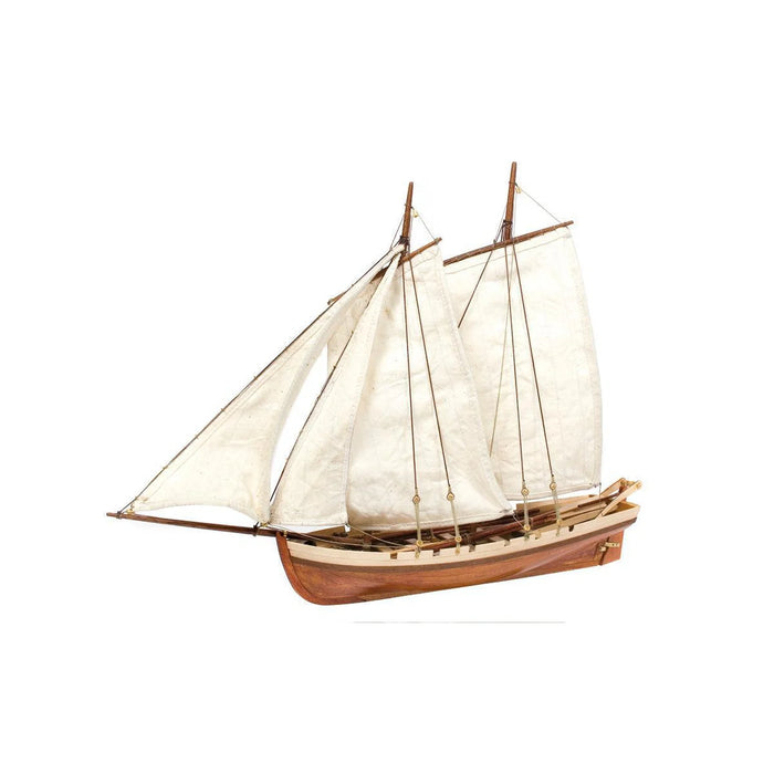 Photo of Bounty Boat 1:24 Scale Model Kit by OcCre, a detailed wooden ship replica based on Captain Bligh’s historic launch.