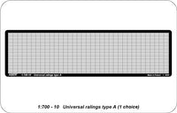 Universal Railing Type A 1:700 Scale ABER (RE-700-10)