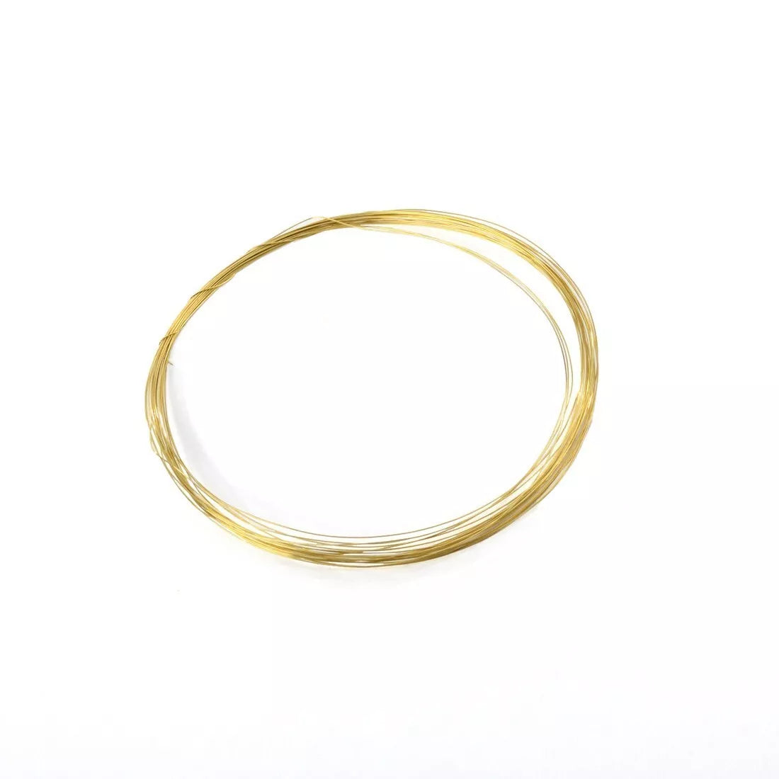 Photo of Brass Wire 5 Meters with a 0.25mm diameter, produced by Amati (B2820,02), ideal for model-making, jewelry, and crafting.