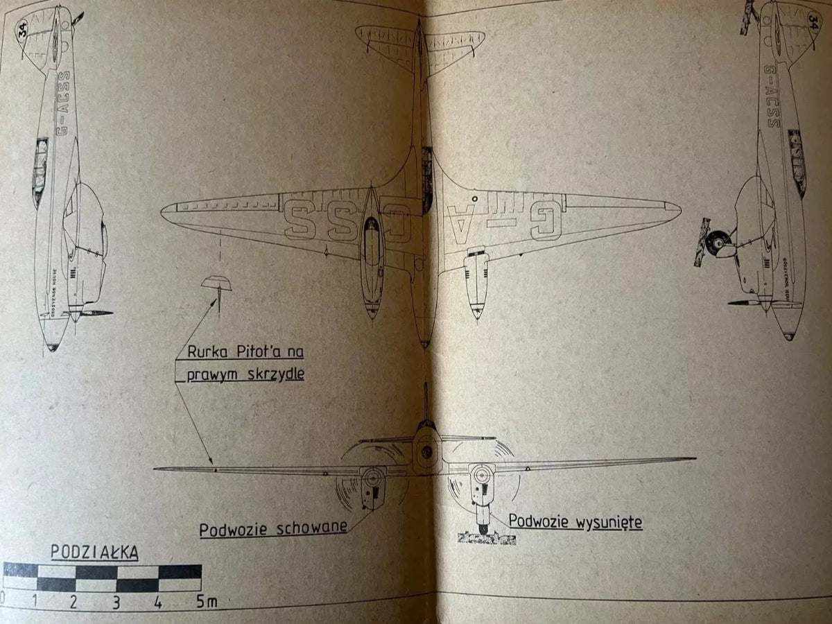 Photo of De Havilland-88 "Comet" - "Grosvenor House" Construction Plans by LOK