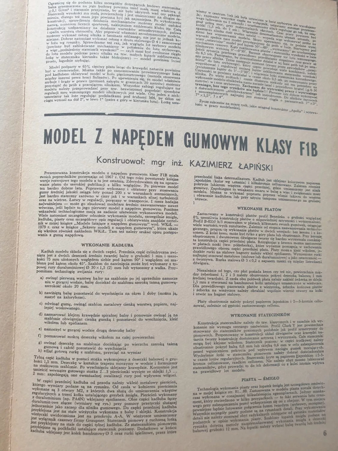 Photo of Plany Modelarskie 97 - Space Rocket & Glider Plans from 1968, showing detailed A1 sheets.  4. Tags for Online Shop