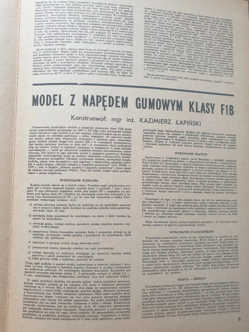 Photo of Plany Modelarskie 97 - Space Rocket & Glider Plans from 1968, showing detailed A1 sheets.  4. Tags for Online Shop