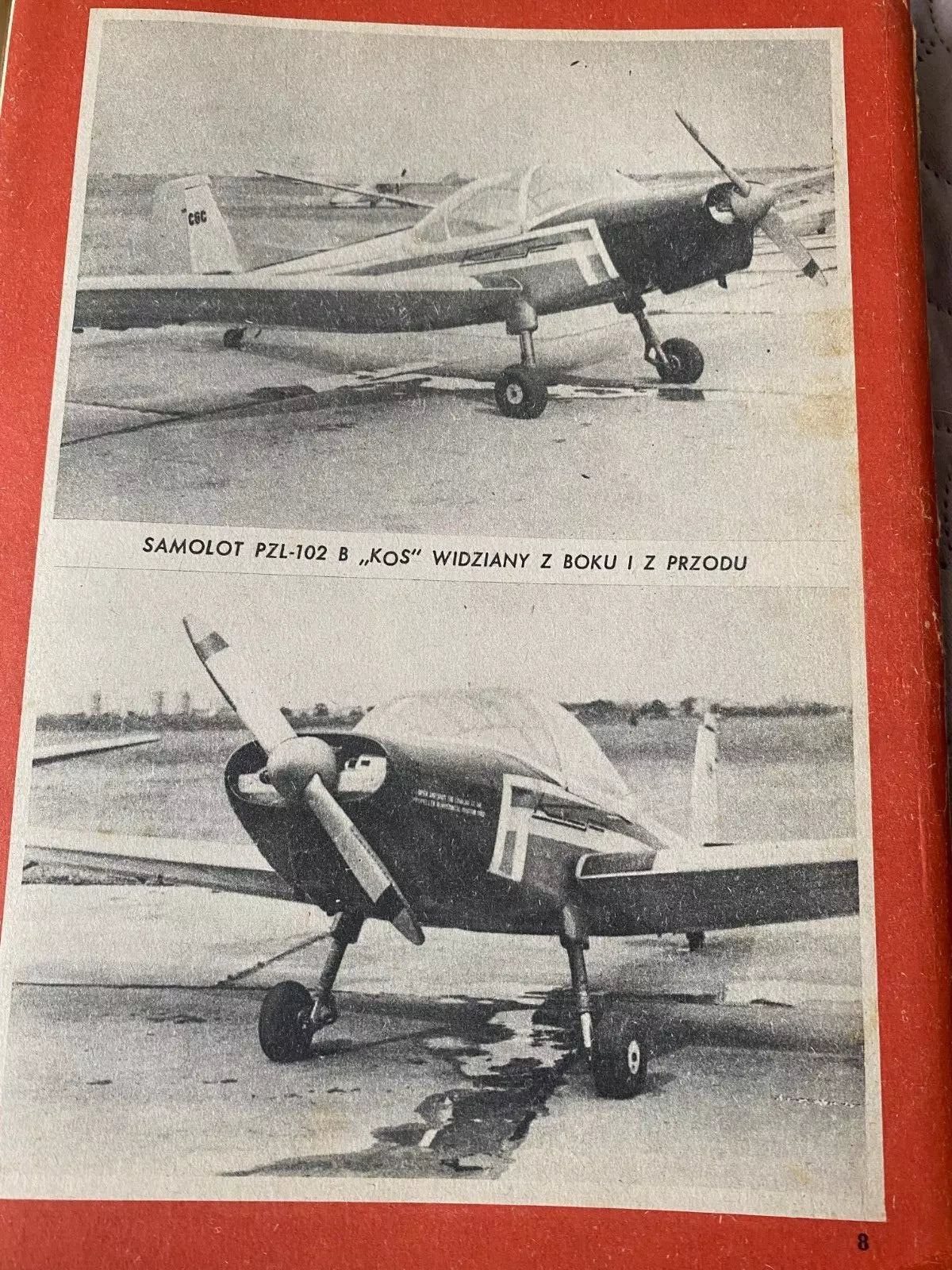 Photo of PZL-102B "Kos" & KJ.1,5 Hydro Construction Plans - 1968 LOK Publishing