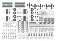 Photo of IJN Ise 1:200 scale card model kit by Answer/Angraf, premium paper model.