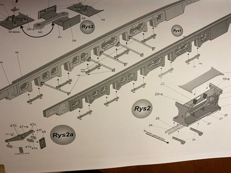 Photo of Lokomotive TY 51 Card Model Kit in 1:25 Scale by Answer/Angraf